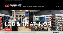 Desktop Screenshot of endurancesport.dk
